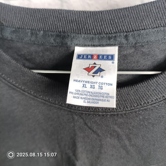 OAR Local Crew Shirt Mens XL Black Jerzees Summer 2009 Tour Concert Band Tee - Picture 3 of 4